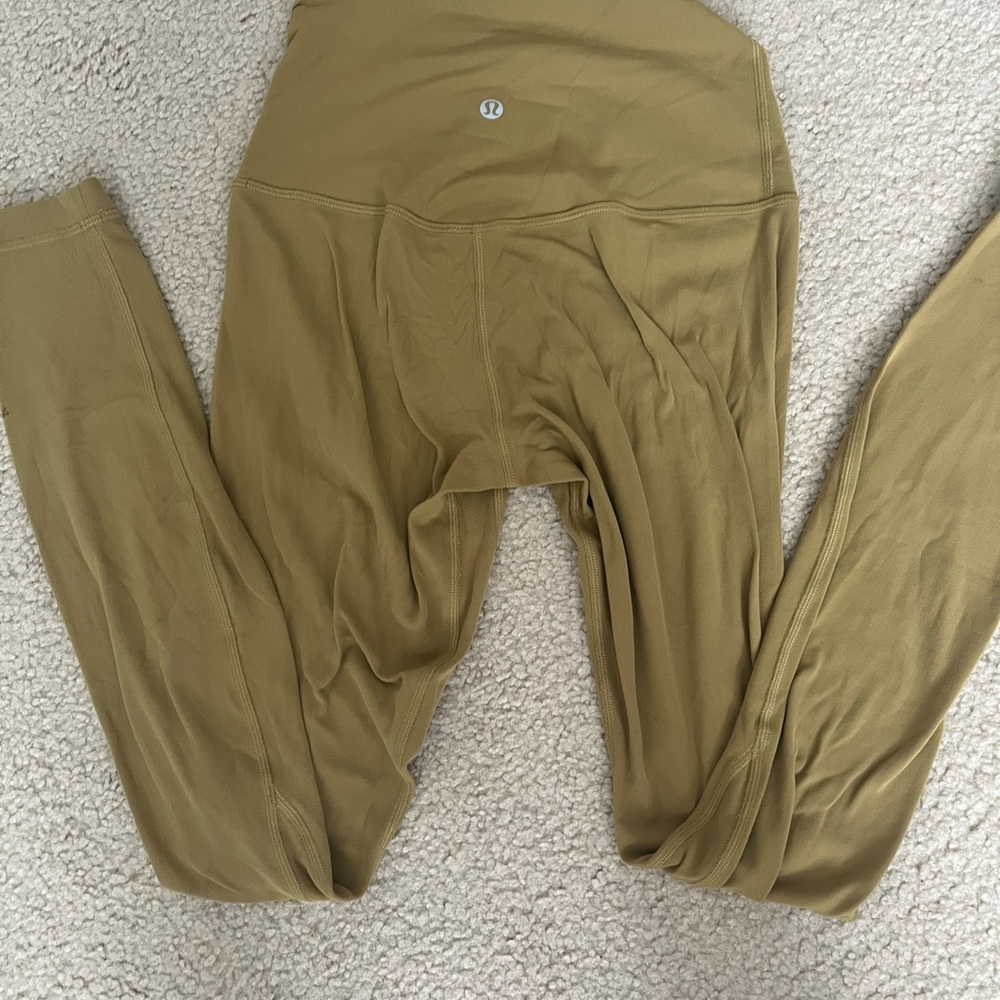 Lululemon Olive Green Leggings